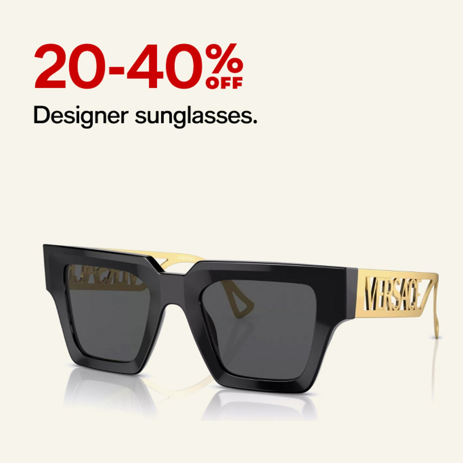 Designer sunglasses