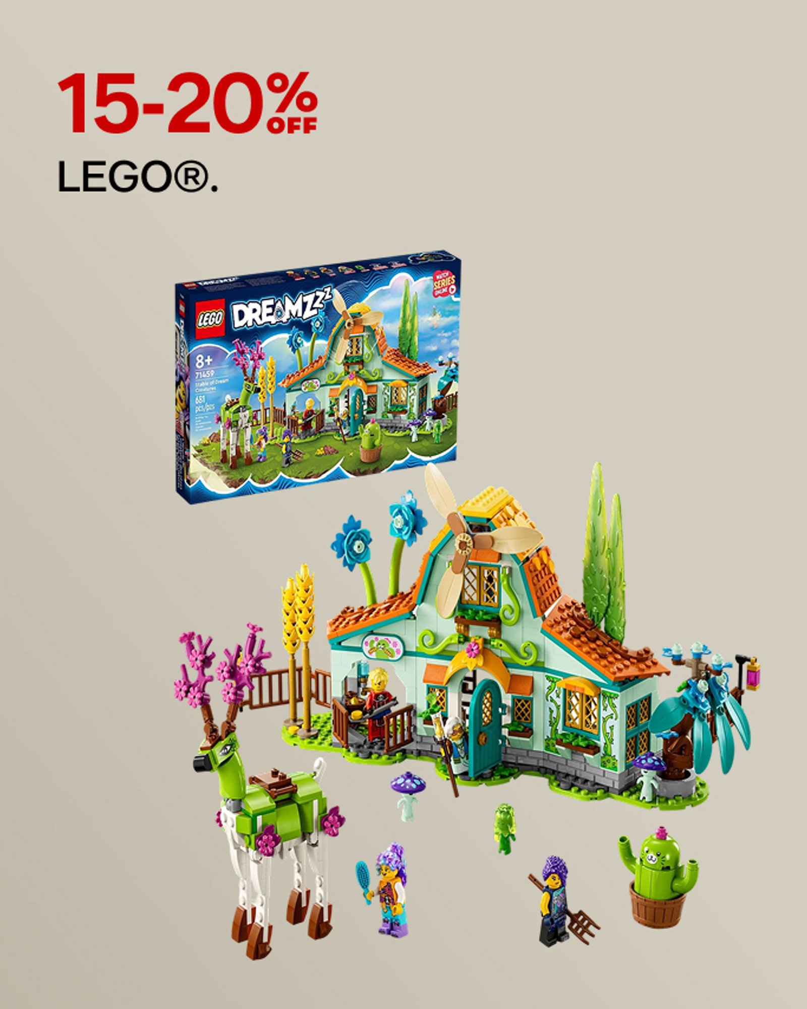 15-20% off toys