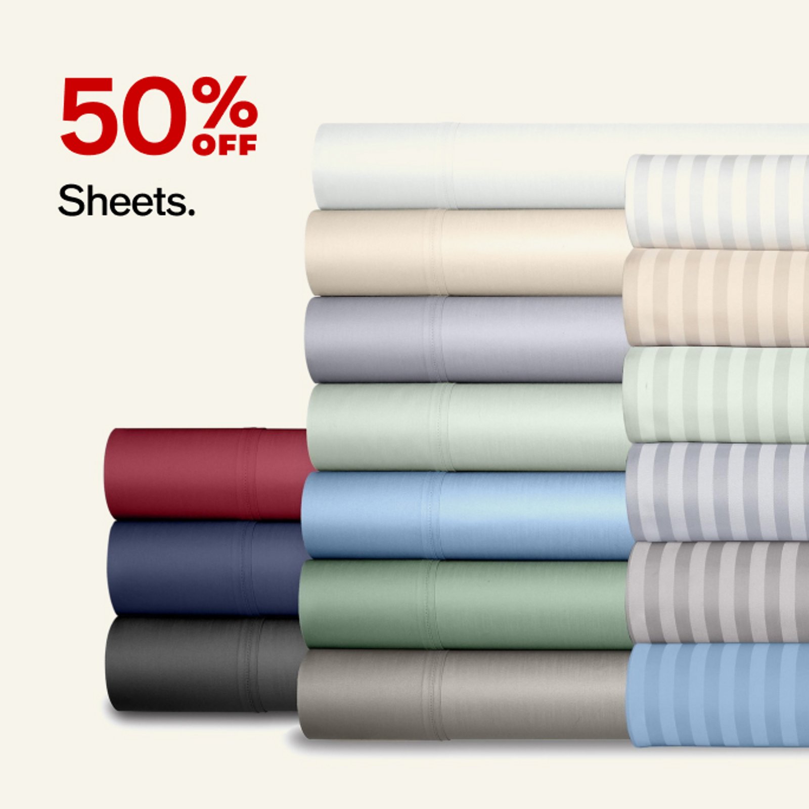 50% Sheets